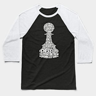 Chess Pawn Baseball T-Shirt